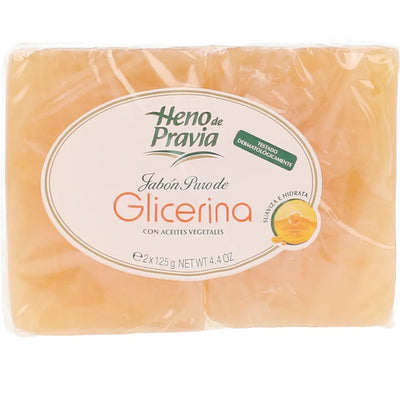 HENO DE PRAVIA-Sabonete puro HENO DE PRAVIA GLICERINA pacote 2 x 125 gr-DrShampoo - Perfumaria e Cosmética