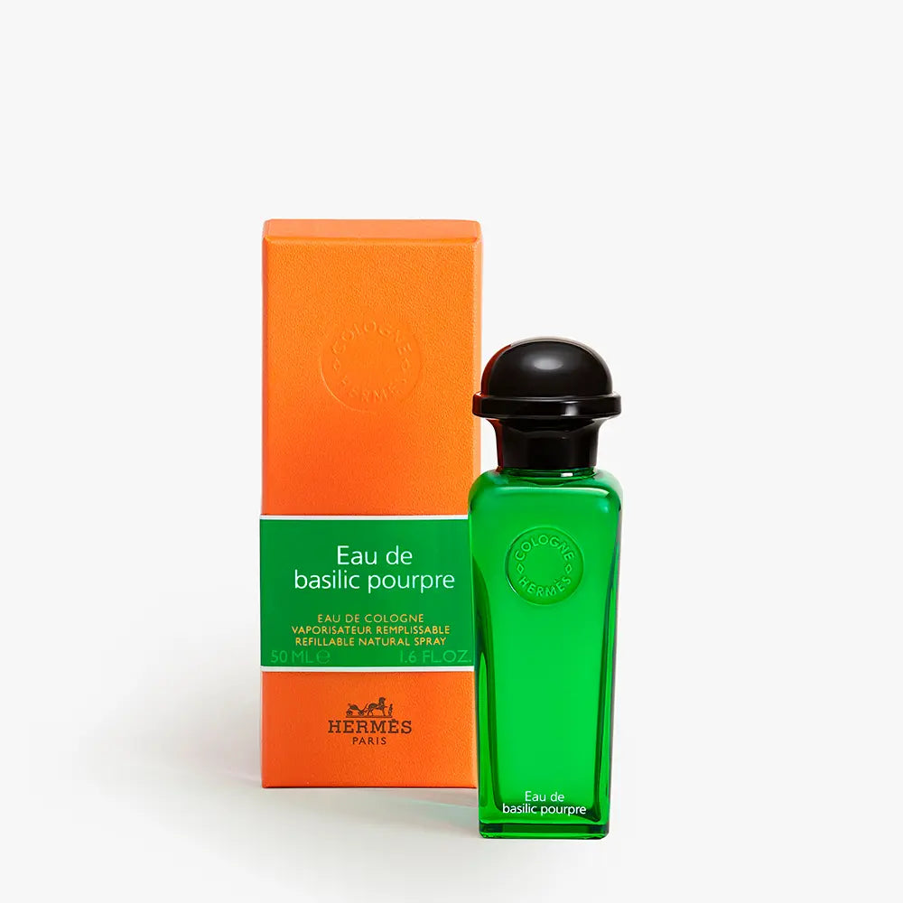 HERMÈS-EAU DE BASILIQUE POURPRE spray de colônia recarregável 50 ml.-DrShampoo - Perfumaria e Cosmética