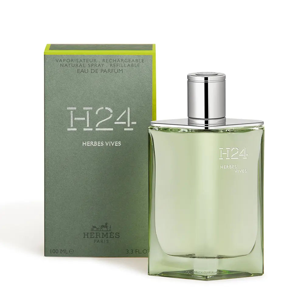 HERMÈS-H24 HERBES VIVES edp recarregável vapor 100 ml.-DrShampoo - Perfumaria e Cosmética