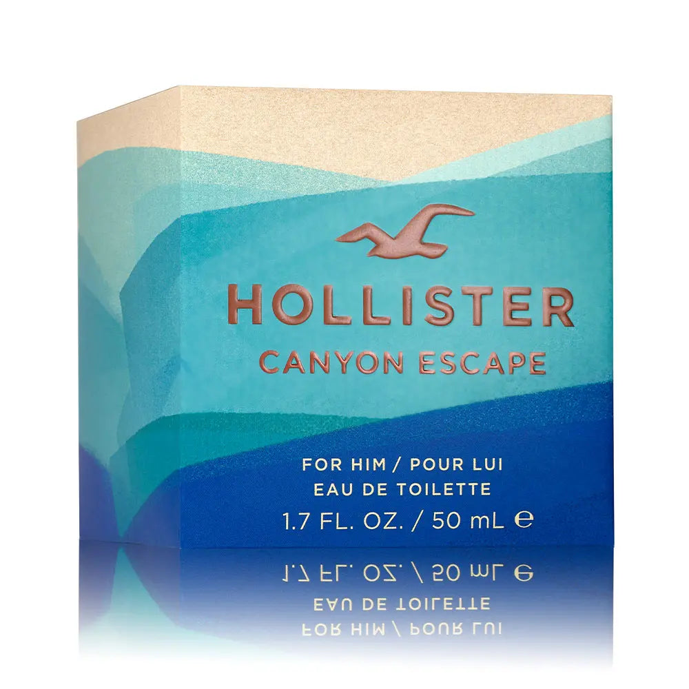 HOLLISTER-CANYON ESCAPE para ele edt spray 50 ml-DrShampoo - Perfumaria e Cosmética