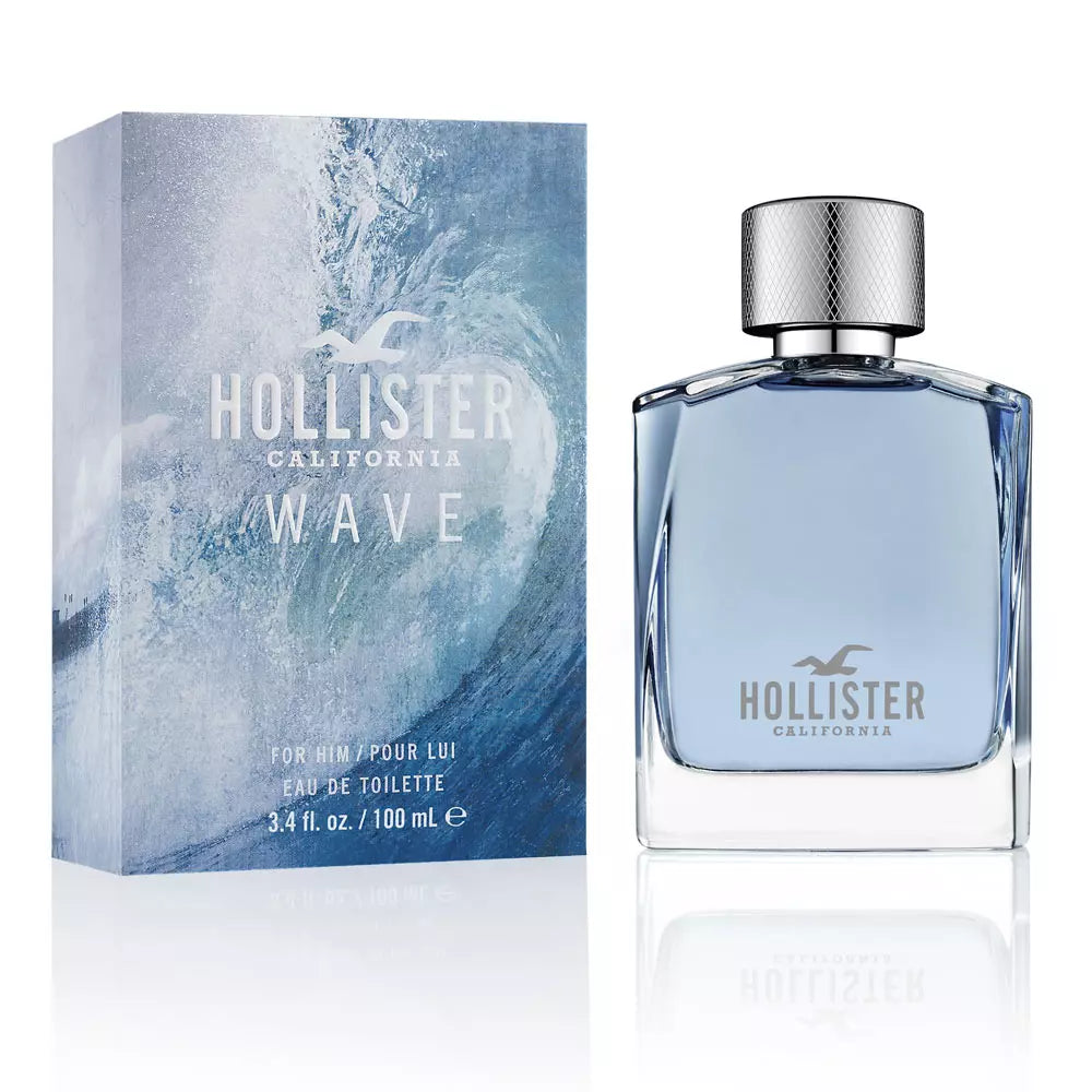 HOLLISTER-WAVE FOR HIM edt spray 100 ml-DrShampoo - Perfumaria e Cosmética