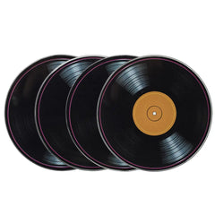 HOME DECO FACTORY-Vinyl COASTER d.10 cm 4 u-DrShampoo - Perfumaria e Cosmética