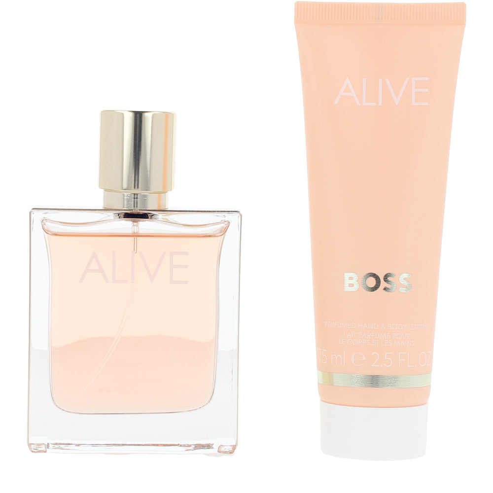 HUGO BOSS-BOSS-ALIVE CASE 2 peças.-DrShampoo - Perfumaria e Cosmética