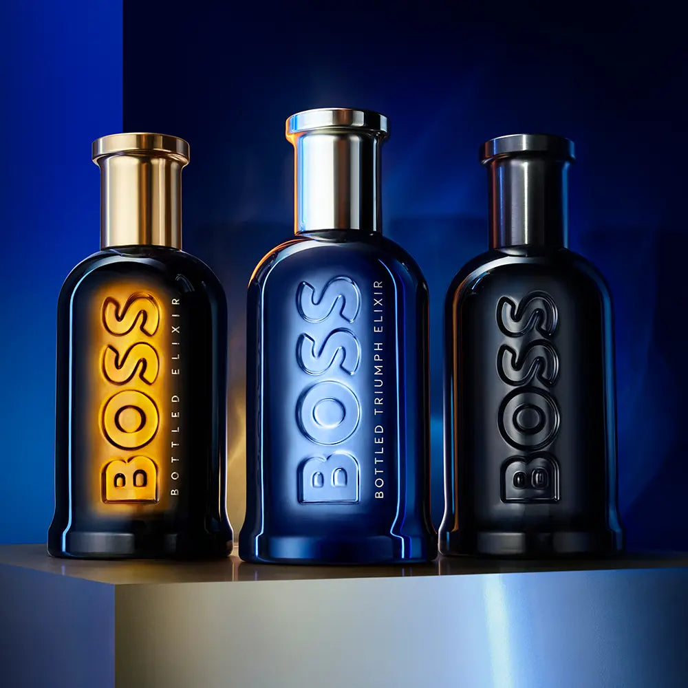 HUGO BOSS-BOSS-BOSS BOTTLED TRIUMPH ELIXIR edp vaporizador edição limitada 50 ml.-DrShampoo - Perfumaria e Cosmética