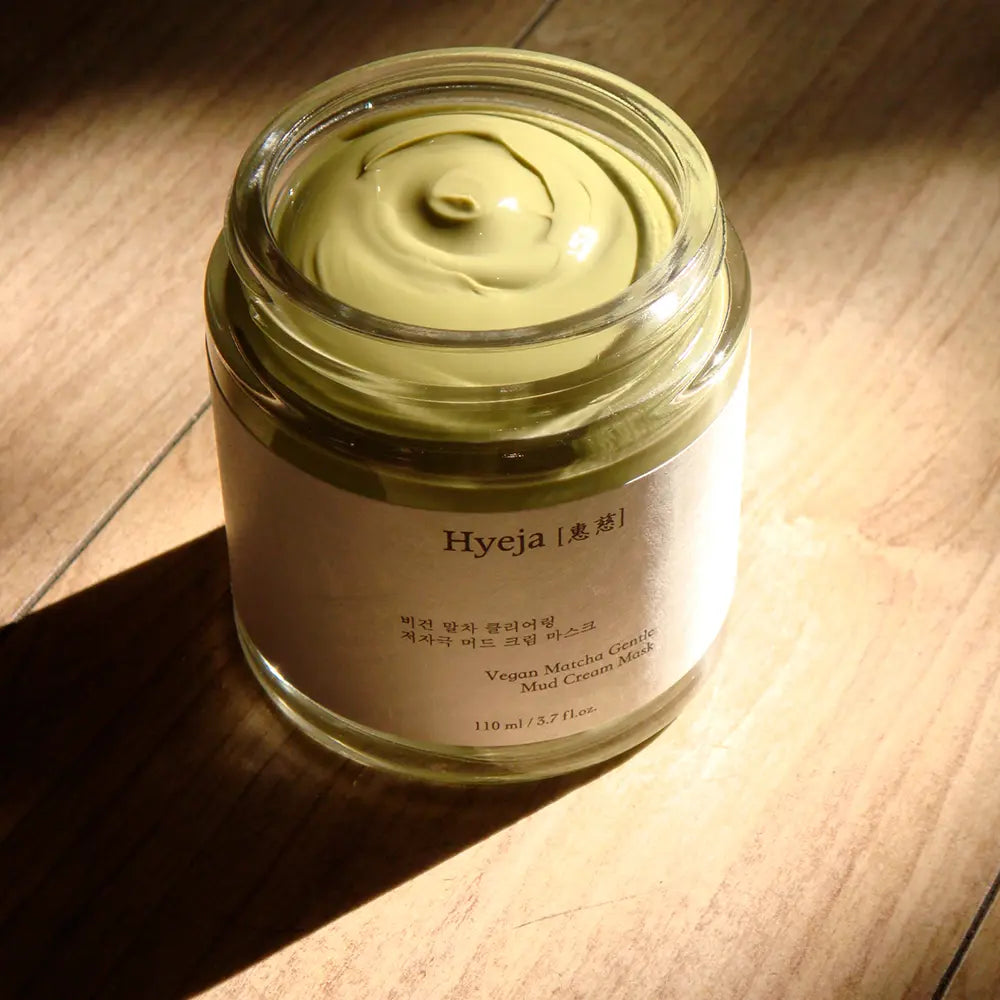 HYEJA-Máscara Vegana de Argila Matcha 110 ml-DrShampoo - Perfumaria e Cosmética