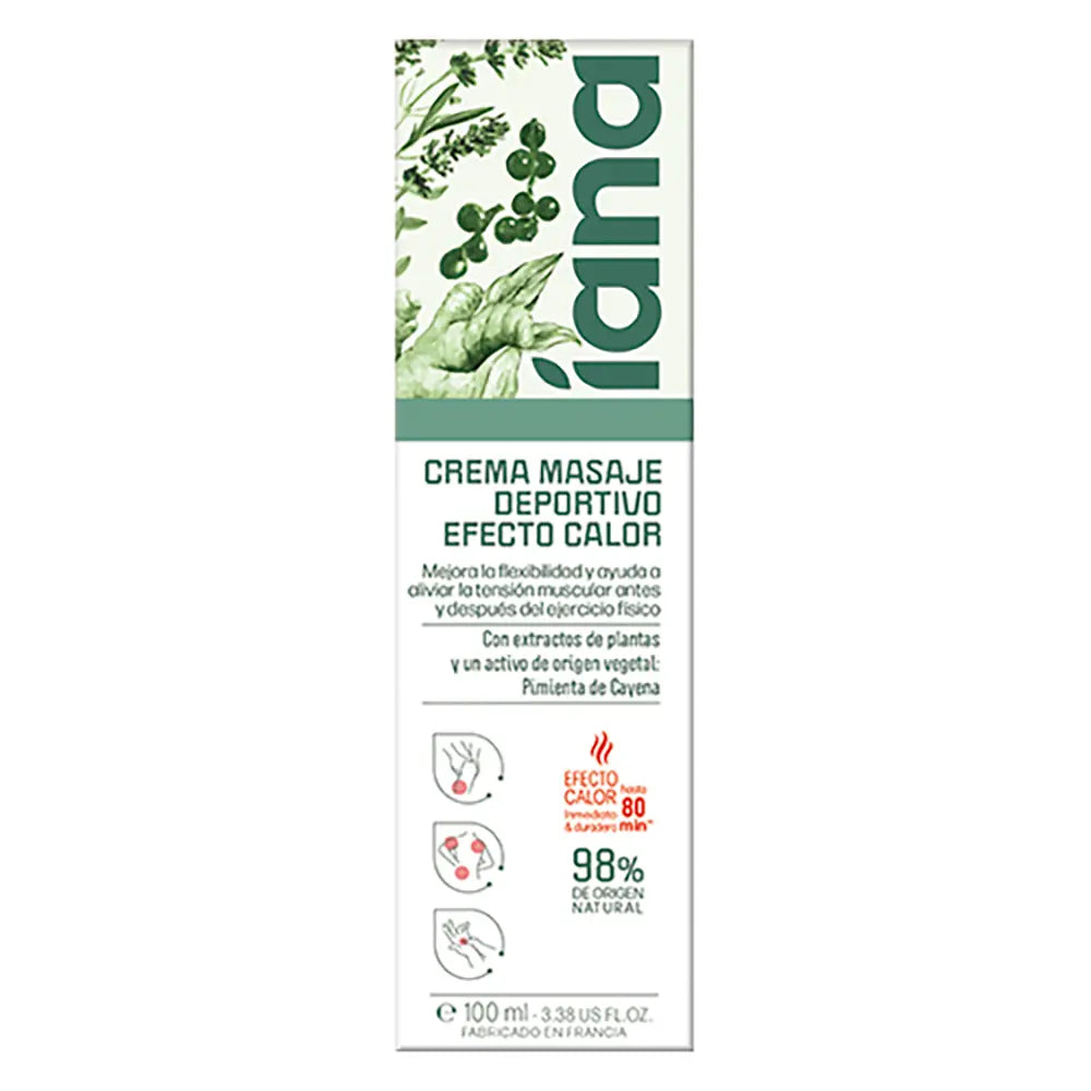 IANA-creme de massagem efeito térmico 100 ml-DrShampoo - Perfumaria e Cosmética