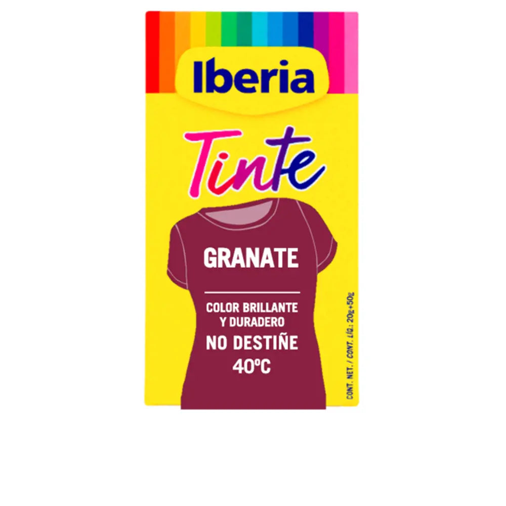 IBERIA-IBERIA CLOTHING DYE colorfast 40º #granada-DrShampoo - Perfumaria e Cosmética