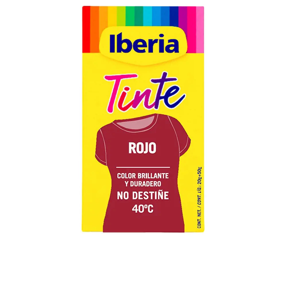 IBERIA-IBERIA CLOTHING DYE colorfast 40º #vermelho-DrShampoo - Perfumaria e Cosmética