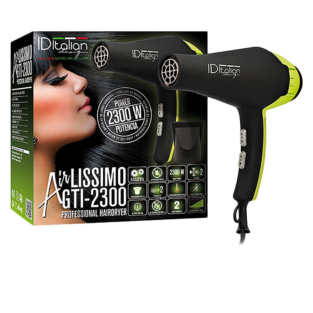 ID ITALIAN-AIRLISSIMO GTI 2300 secador de cabelo verde-DrShampoo - Perfumaria e Cosmética