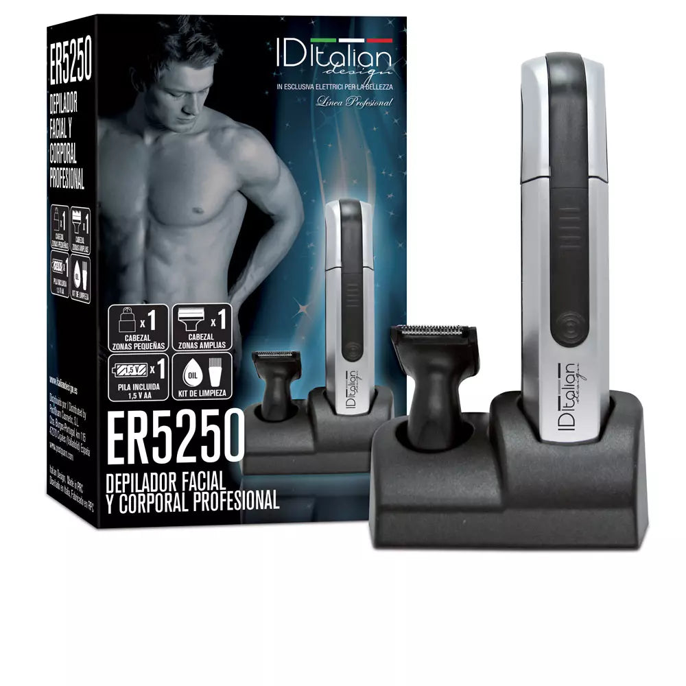 ID ITALIAN-BODY & CARE TRIMMER 5250 removedor de pelos faciais e corporais-DrShampoo - Perfumaria e Cosmética