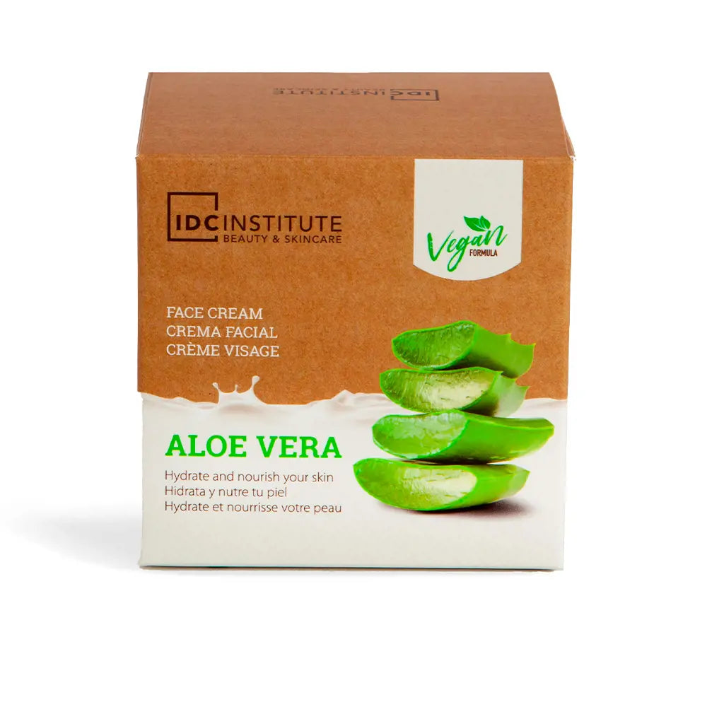 IDC INSTITUTE-ALOE VERA creme facial 50ml-DrShampoo - Perfumaria e Cosmética