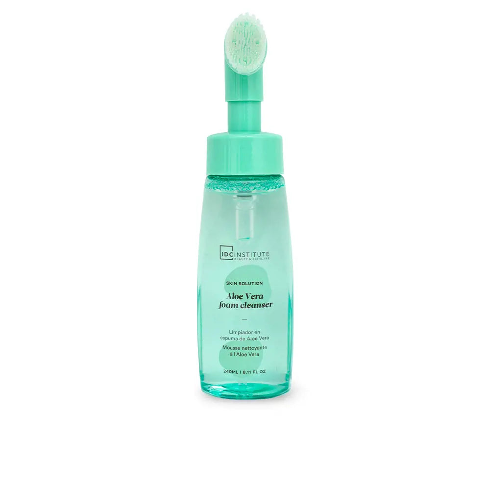 IDC INSTITUTE-ALOE VERA espuma de limpeza 240 ml-DrShampoo - Perfumaria e Cosmética