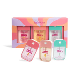 IDC INSTITUTE-CONJUNTO DE 3 PEÇAS SWEET SWIRLS-DrShampoo - Perfumaria e Cosmética