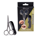 IDC INSTITUTE-CONJUNTO DE TESOURAS E PENTES 2 pcs.-DrShampoo - Perfumaria e Cosmética