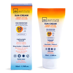 IDC INSTITUTE-CREME SOLAR / protetor solar à prova d'água SPF50 50 ml.-DrShampoo - Perfumaria e Cosmética