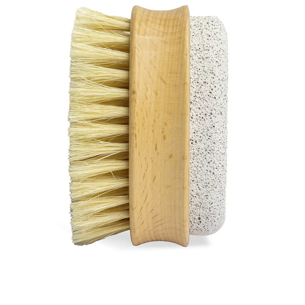 IDC INSTITUTE-ESCOVA CORPORAL PEDRA POMES dupla face 1 u.-DrShampoo - Perfumaria e Cosmética