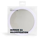 IDC INSTITUTE-MIRROR X5 espelho de aumento 1 unidade.-DrShampoo - Perfumaria e Cosmética
