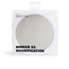 IDC INSTITUTE-MIRROR X5 espelho de aumento 1 unidade.-DrShampoo - Perfumaria e Cosmética