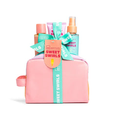 IDC INSTITUTE-SWEET SWIRLS embalagem com 4 peças.-DrShampoo - Perfumaria e Cosmética