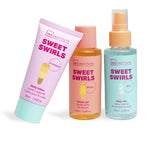 IDC INSTITUTE-SWEET SWIRLS embalagem com 4 peças.-DrShampoo - Perfumaria e Cosmética