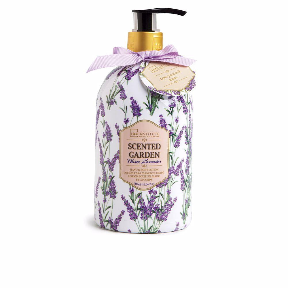 IDC INSTITUTE-Scented Garden loção corporal lavanda quente 500 ml-DrShampoo - Perfumaria e Cosmética