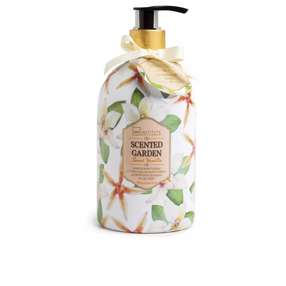 IDC INSTITUTE-loção corporal para mãos Scented Garden 500 ml-DrShampoo - Perfumaria e Cosmética