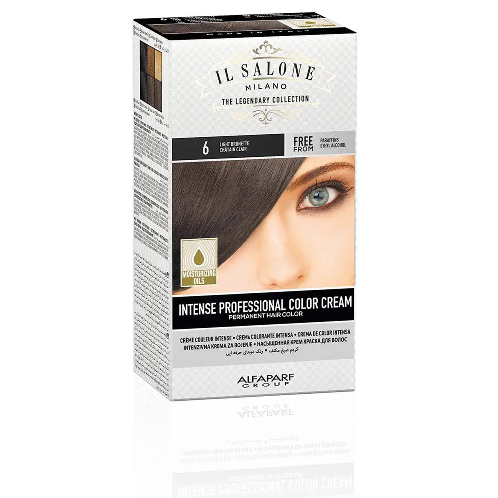 IL SALONE MILANO-INTENSE PROFESSIONAL COLOR CREAM permanent hair color-DrShampoo - Perfumaria e Cosmética