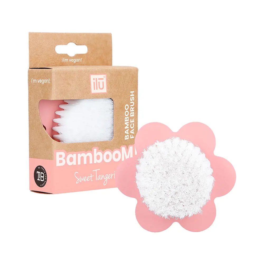 ILŪ-Escova de limpeza facial BAMBOOM #tangerina doce-DrShampoo - Perfumaria e Cosmética