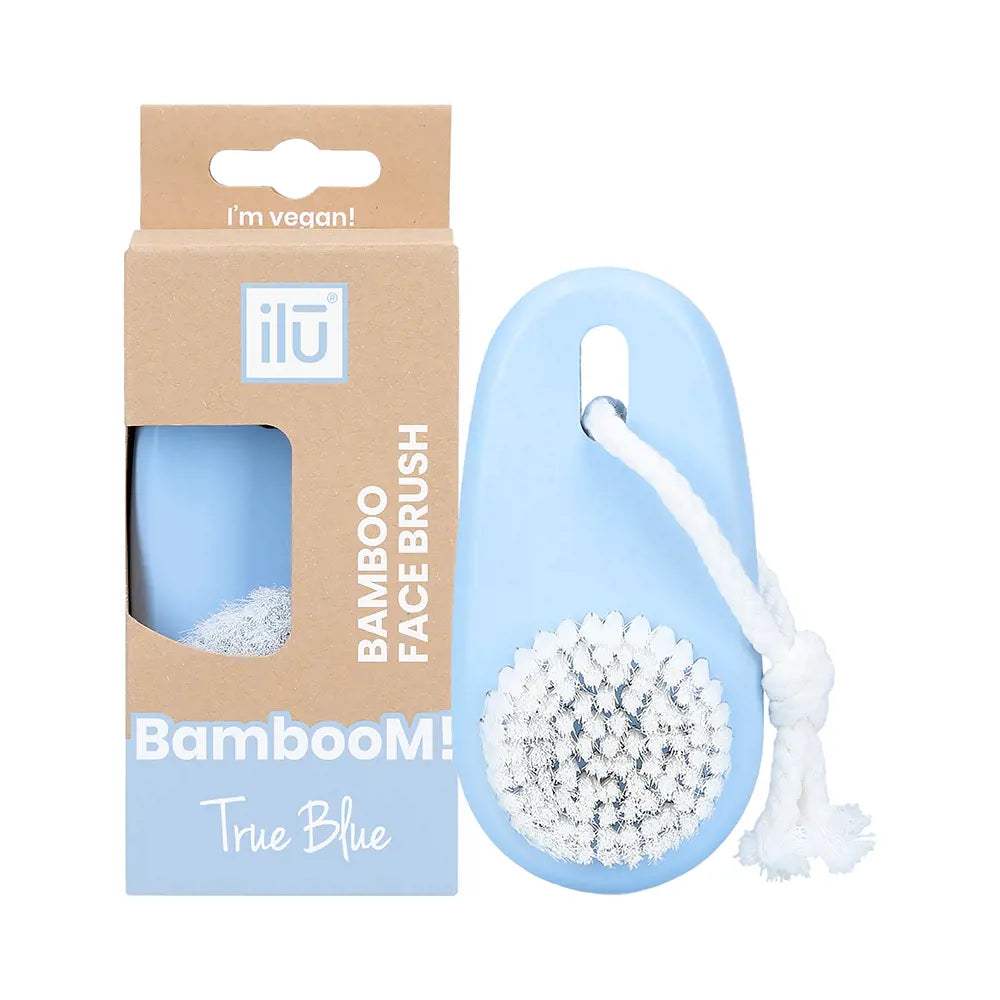 ILŪ-Escova de limpeza facial BAMBOOM #true blue-DrShampoo - Perfumaria e Cosmética