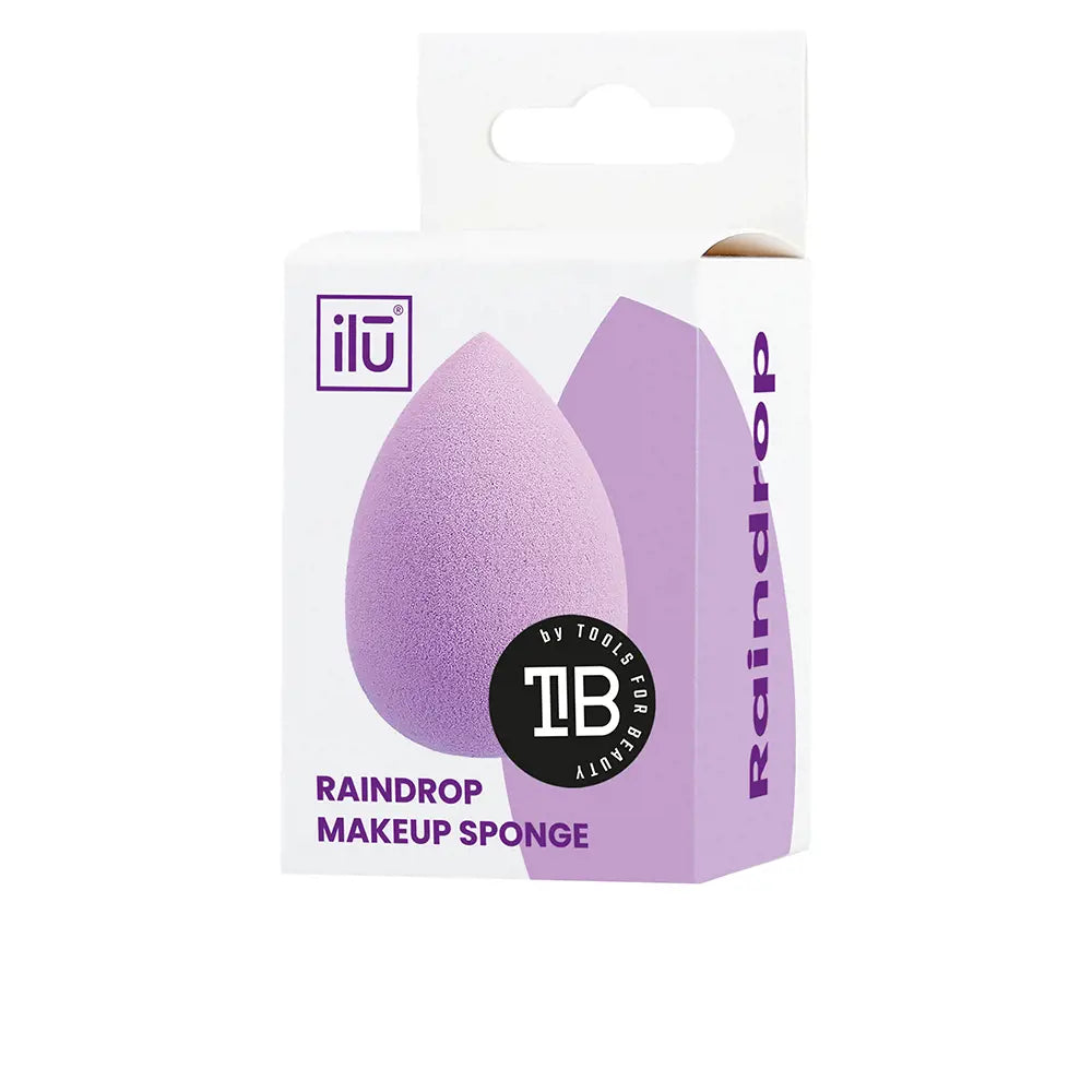 ILŪ-Esponja RAINDROP Roxo 1 unidade-DrShampoo - Perfumaria e Cosmética