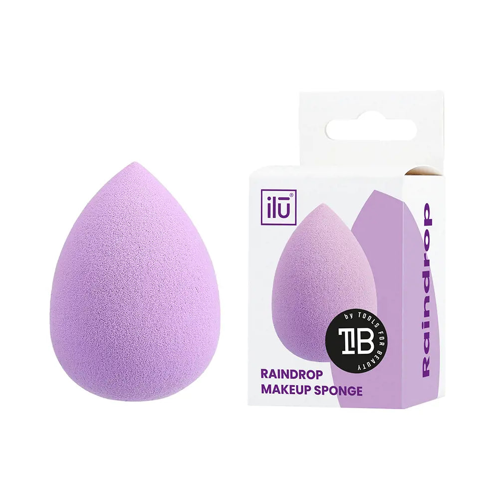 ILŪ-Esponja RAINDROP Roxo 1 unidade-DrShampoo - Perfumaria e Cosmética