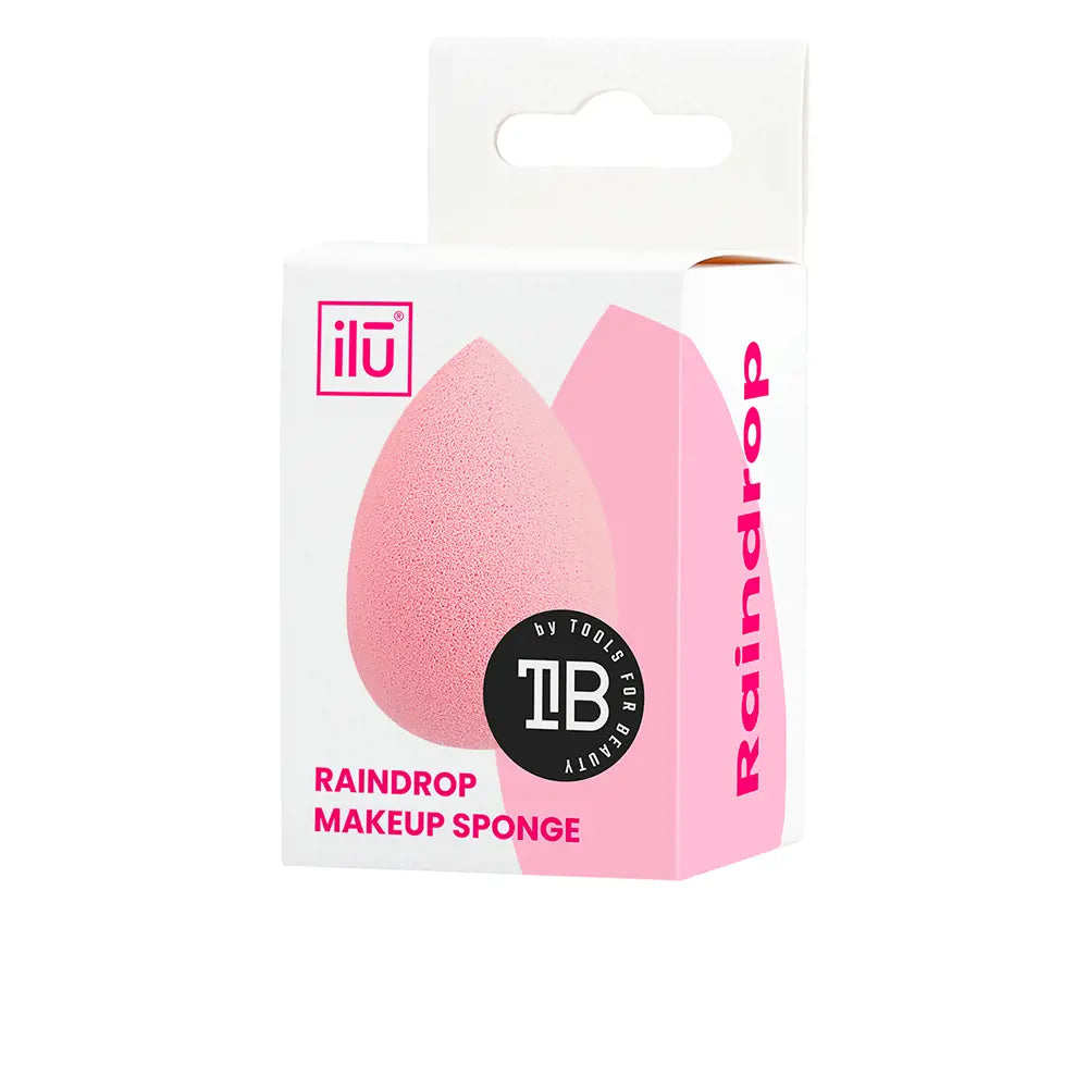 ILŪ-Esponja rosa RAINDROP 1 un-DrShampoo - Perfumaria e Cosmética