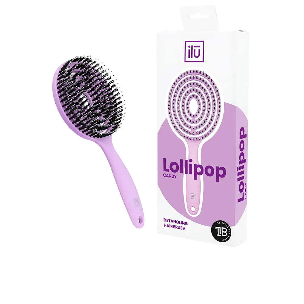 ILŪ-Pincel LOLLIPOP Roxo 1 unidade-DrShampoo - Perfumaria e Cosmética