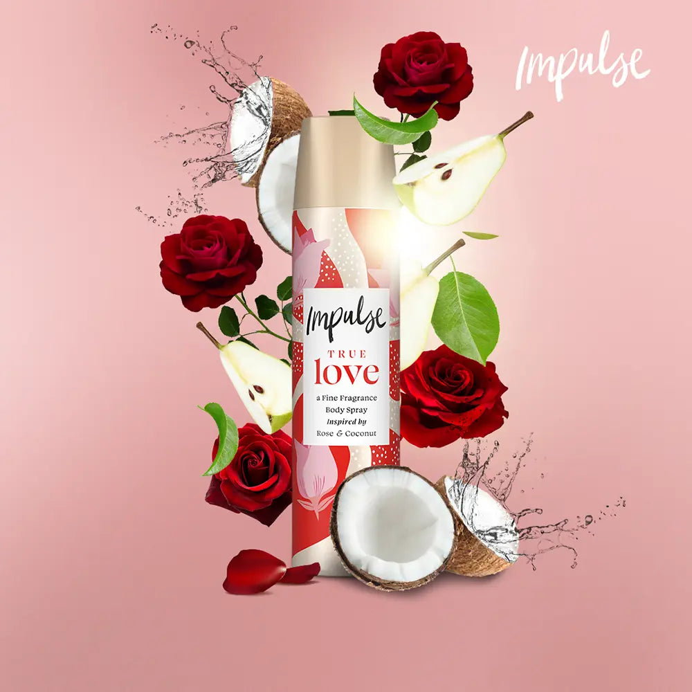 IMPULSE-LOVE spray corporal 75 ml.-DrShampoo - Perfumaria e Cosmética