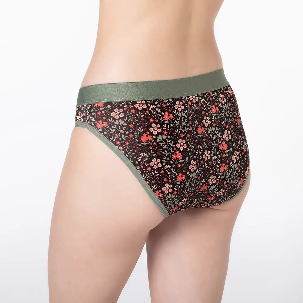 INCA-CALCINHAS MENSTRUAIS super absorção flores tamanho M 1 unidade.-DrShampoo - Perfumaria e Cosmética