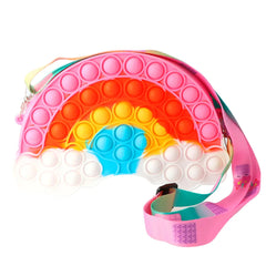 INCA-Rainbow silicone pop-it CROSSBODY BAG 21 x 14 x 3.5 cm 1 u-DrShampoo - Perfumaria e Cosmética