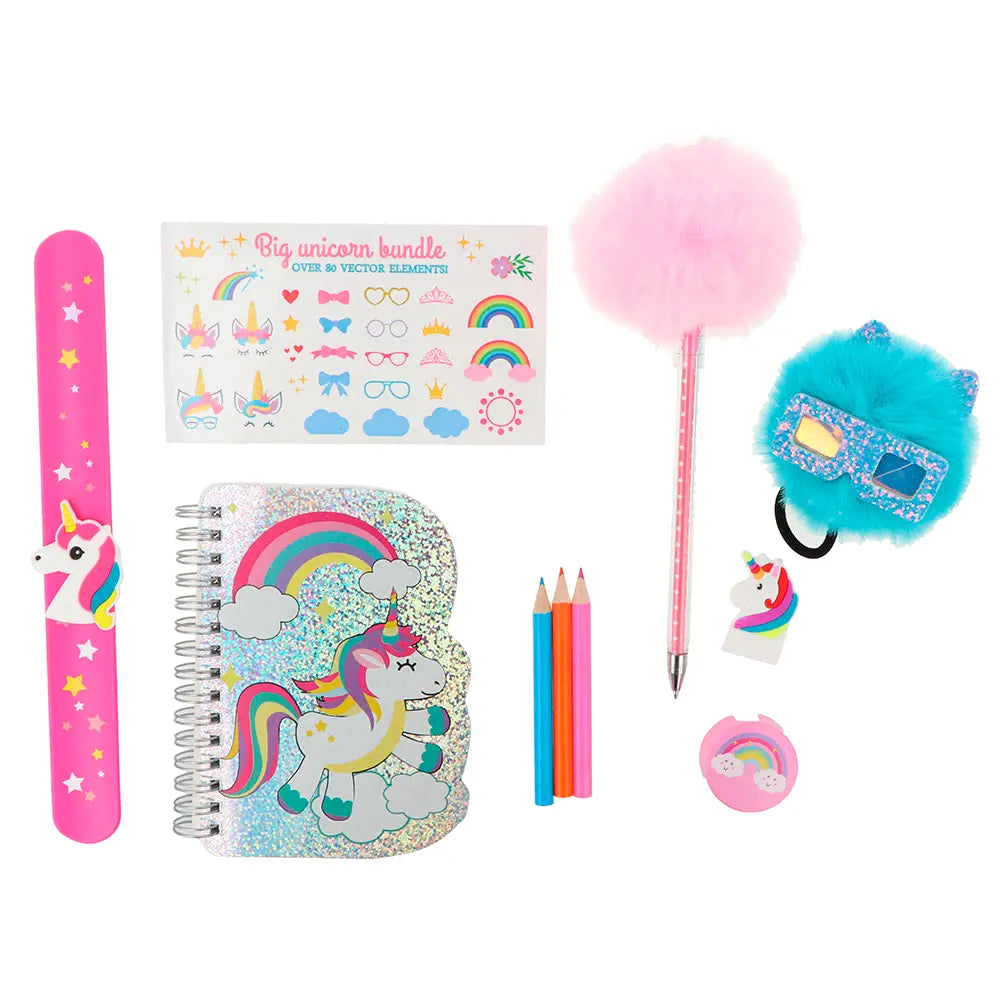 INCA-UNICORN STATIONERY LOT 8 pz-DrShampoo - Perfumaria e Cosmética