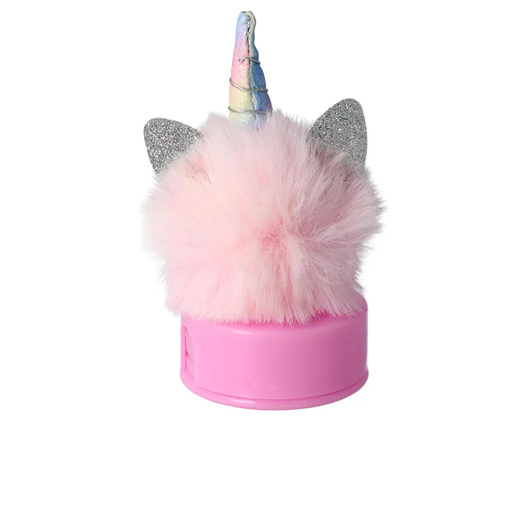 INCA-Unicorn pencil sharpener with lid and pompom 1 u-DrShampoo - Perfumaria e Cosmética