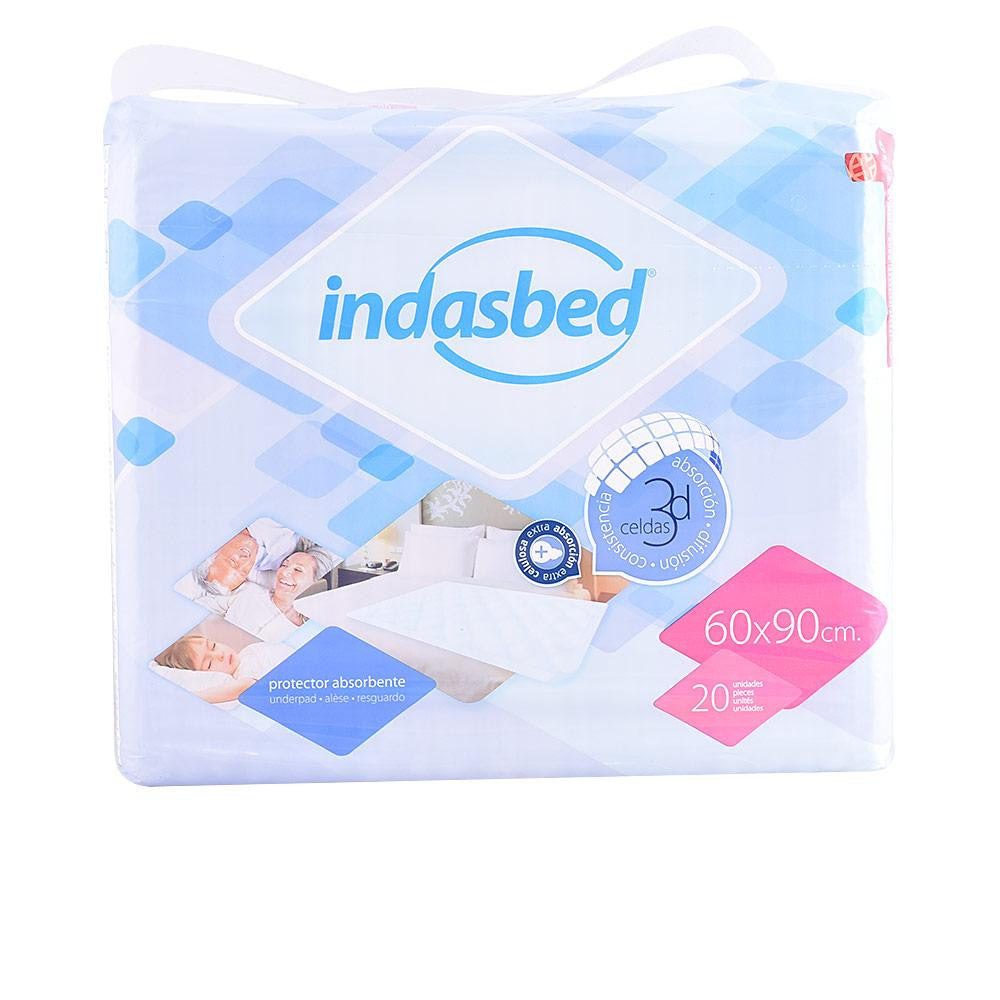 INDASEC-INDASBED protector absorvente 60x90 cm 20 unidades-DrShampoo - Perfumaria e Cosmética