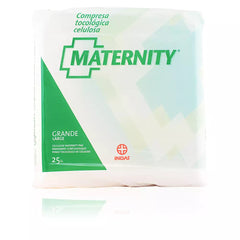 INDASEC-MATERNITY grande compressa anatômica de celulose 25 unidades-DrShampoo - Perfumaria e Cosmética