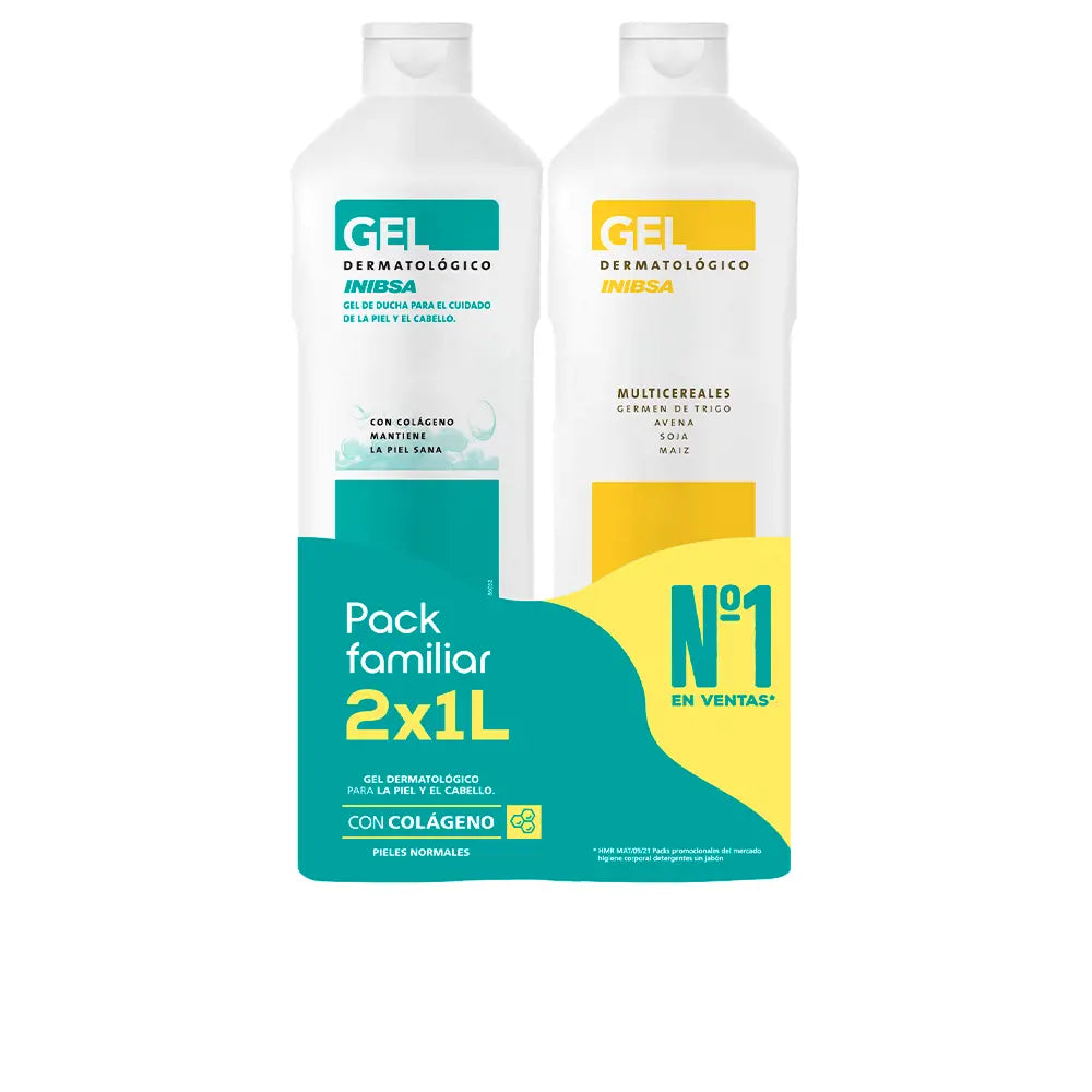 INIBSA-GEL DERMATOLÓGICO conjunto 3 unidades.-DrShampoo - Perfumaria e Cosmética