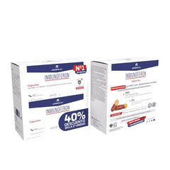 INMUNOFERON-pacote de cápsulas IMMUNOFERON 2 x 90 u.-DrShampoo - Perfumaria e Cosmética