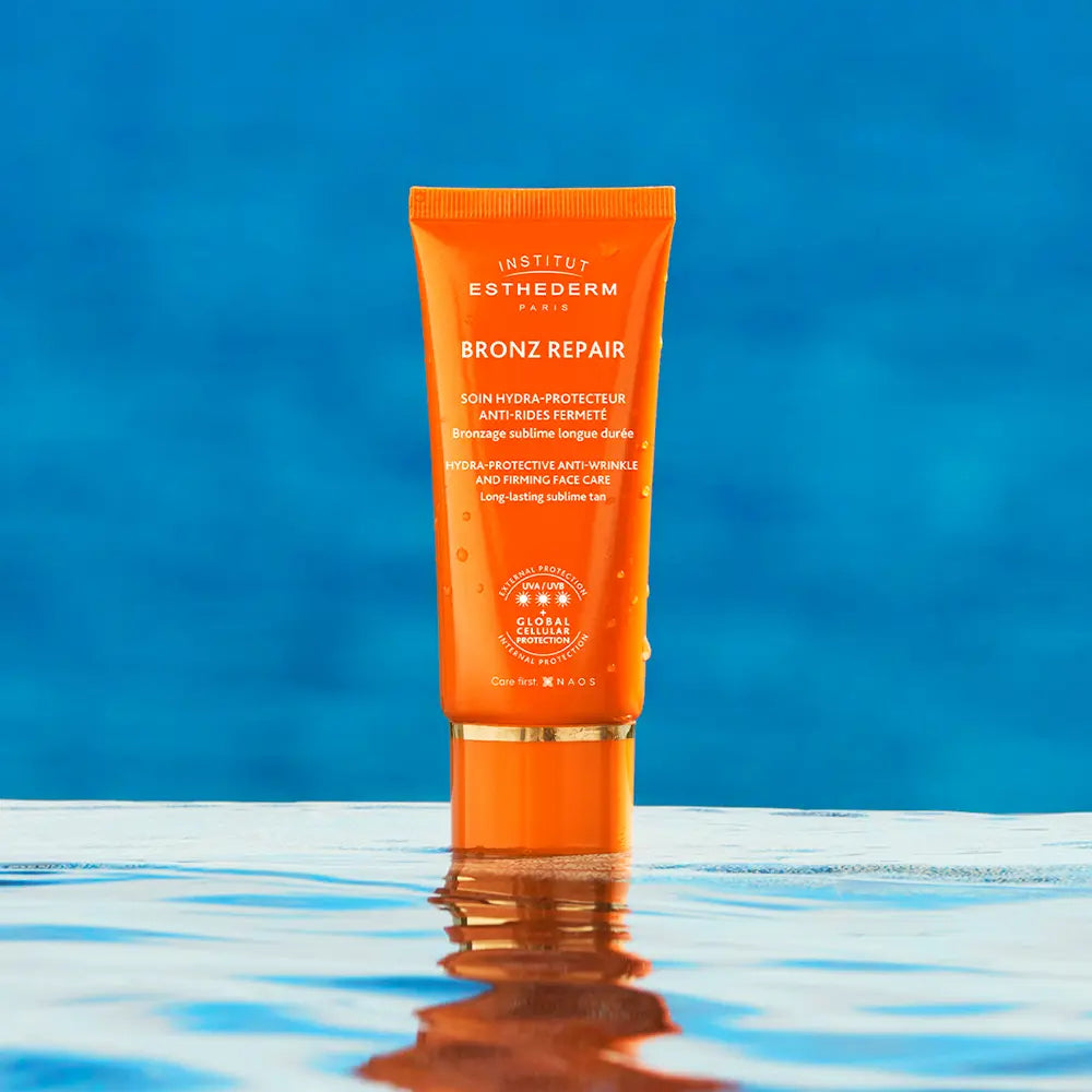 INSTITUT ESTHEDERM-CREME FACIAL ANTI-ENVELHECIMENTO PARA SOL FORTE BRONZ REPAIR 50 ml-DrShampoo - Perfumaria e Cosmética
