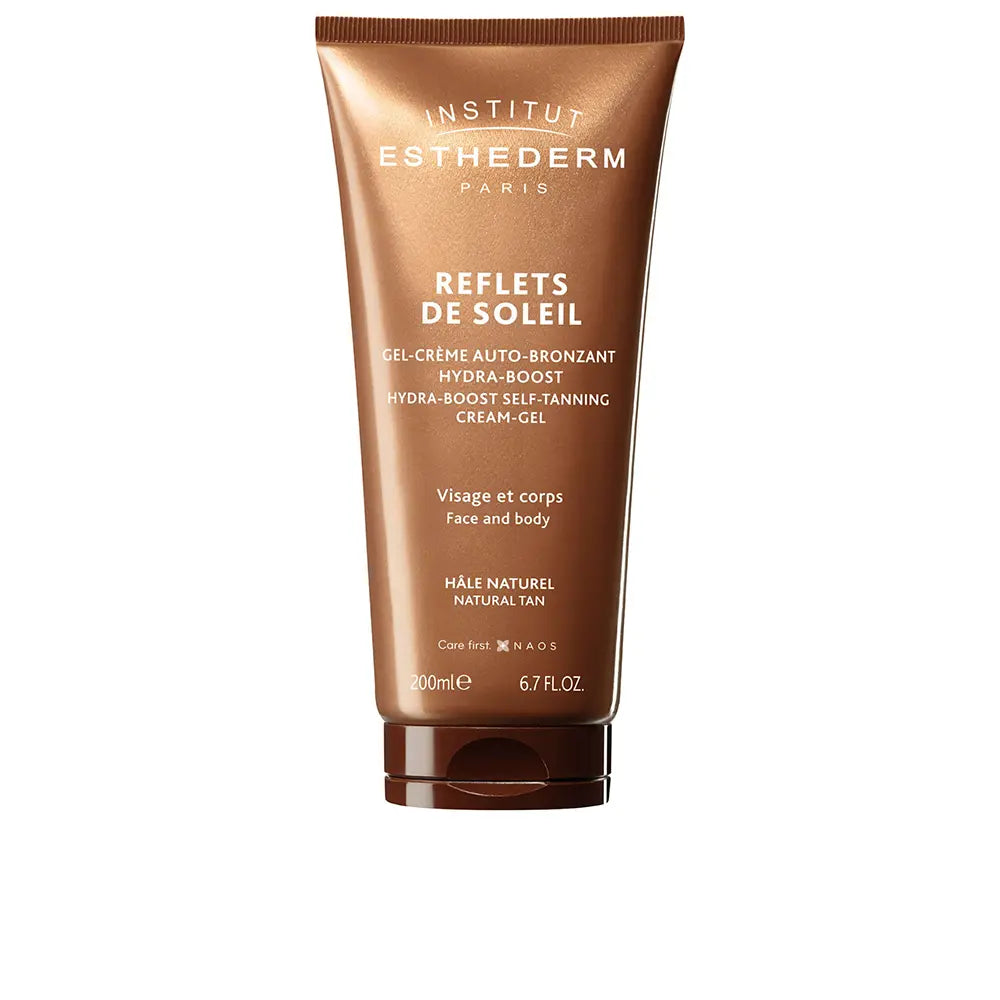 INSTITUT ESTHEDERM-REFLETS DE SOLEIL gel-creme autobronzeador 200 ml-DrShampoo - Perfumaria e Cosmética