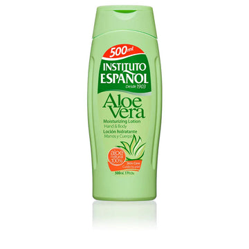 INSTITUTO ESPAÑOL-ALOE VERA loção hidratante 500 ml-DrShampoo - Perfumaria e Cosmética Image principale du produit