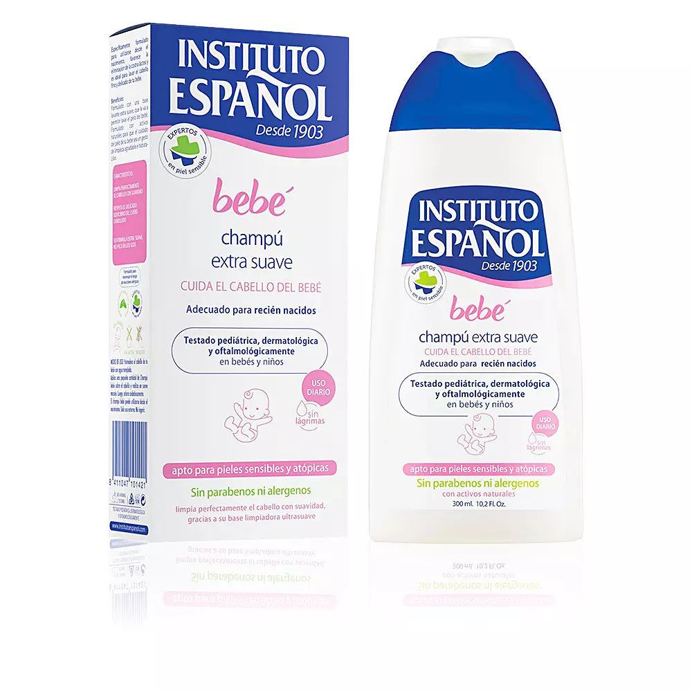 INSTITUTO ESPAÑOL-BEBE shampoo extra suave 300ml-DrShampoo - Perfumaria e Cosmética