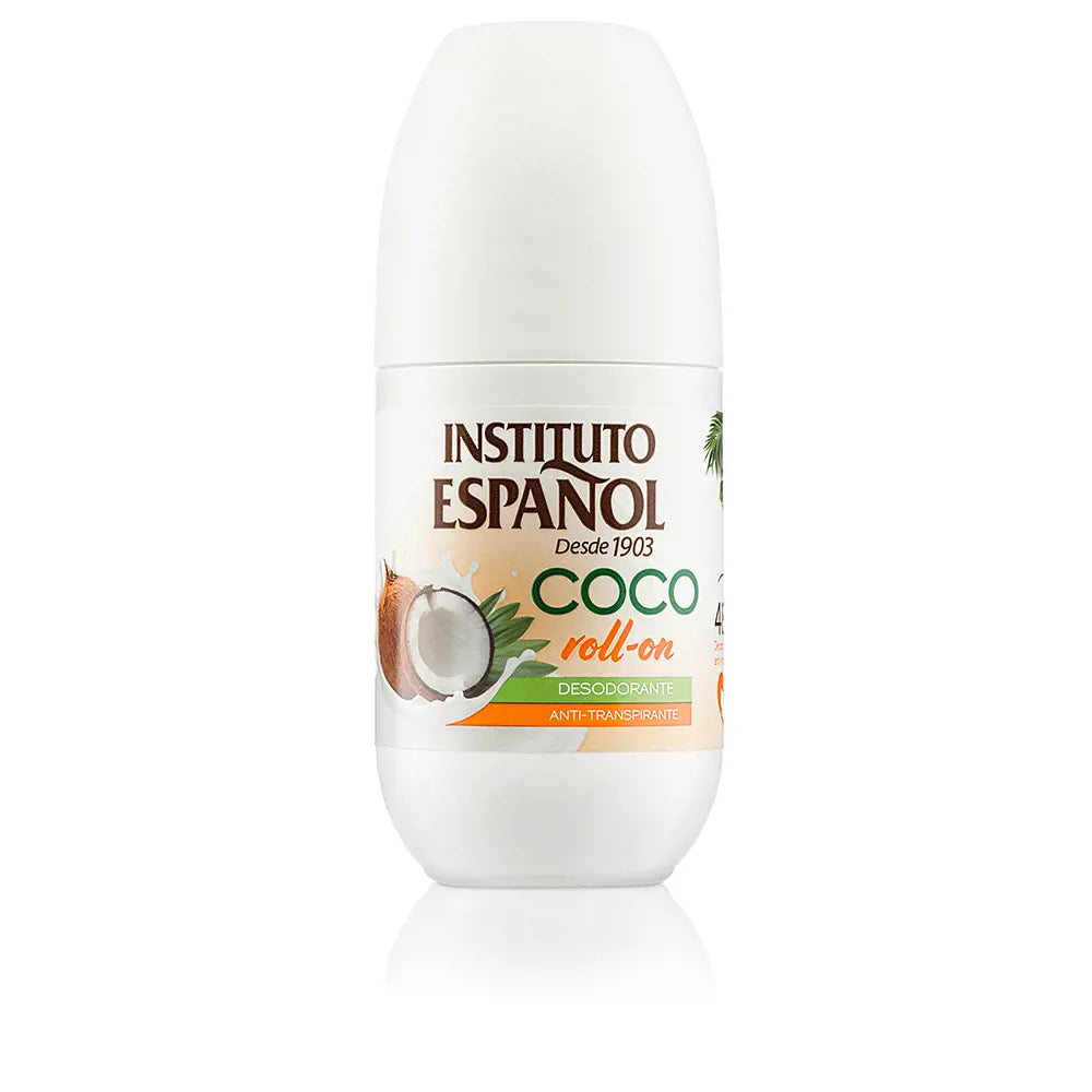 INSTITUTO ESPAÑOL-COCO desodorante roll-on antitranspirante 75 ml-DrShampoo - Perfumaria e Cosmética