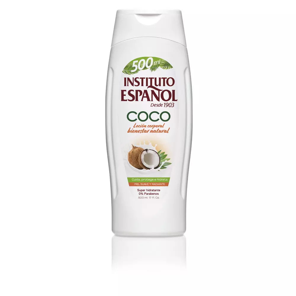 INSTITUTO ESPAÑOL-COCO loção corporal 500 ml-DrShampoo - Perfumaria e Cosmética