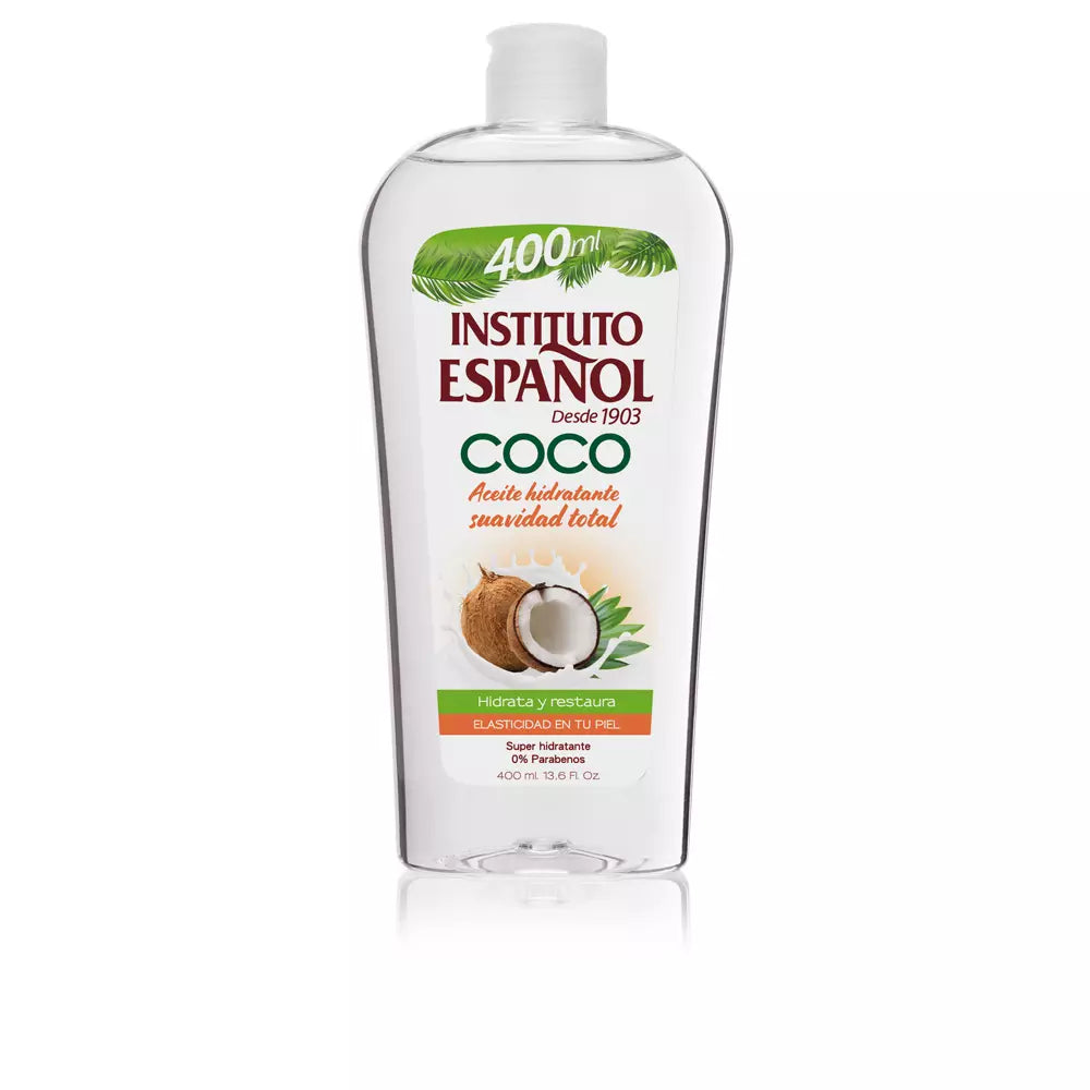 INSTITUTO ESPAÑOL-COCO óleo corporal 400 ml-DrShampoo - Perfumaria e Cosmética