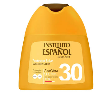 INSTITUTO ESPAÑOL-LOÇÃO PROTETORA SOLAR ALOE VERA FPS30 100 ml-DrShampoo - Perfumaria e Cosmética Image principale du produit